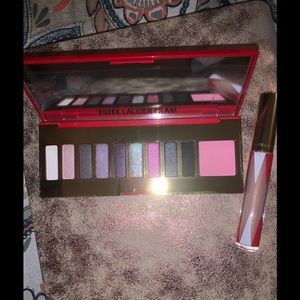 Estee Lauder Eyeshadow Palette & Lipgloss